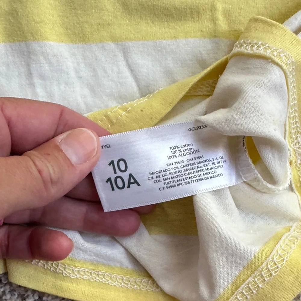 Carter's Sunny Striped Polo Shirt